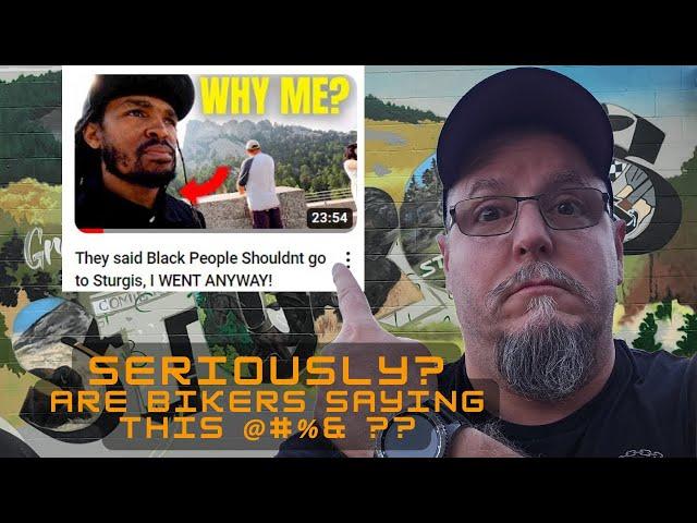 A WHITE Biker's Reaction to BLACK People Going to Sturgis #motorcycles #sturgisrally #tobynorthen