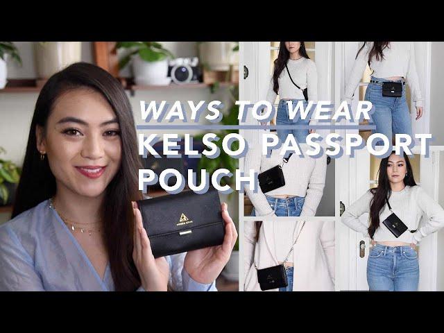 Ways to Wear Arden Cove Kelso Passport Pouch | Straps Explained