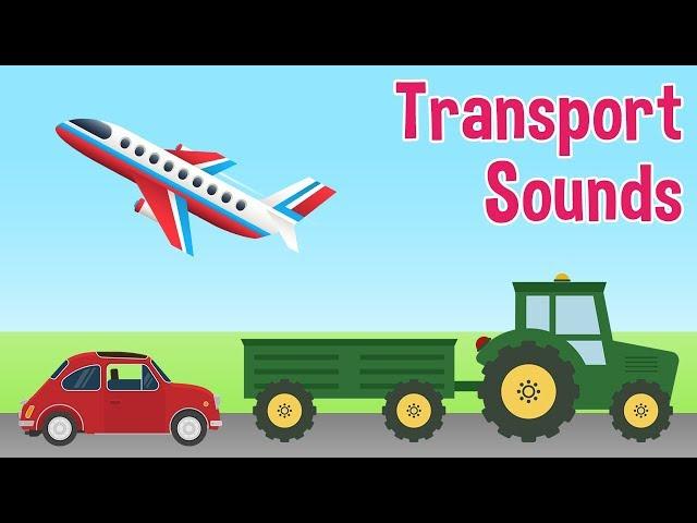 Transport Sounds for kids by Oxbridge Baby