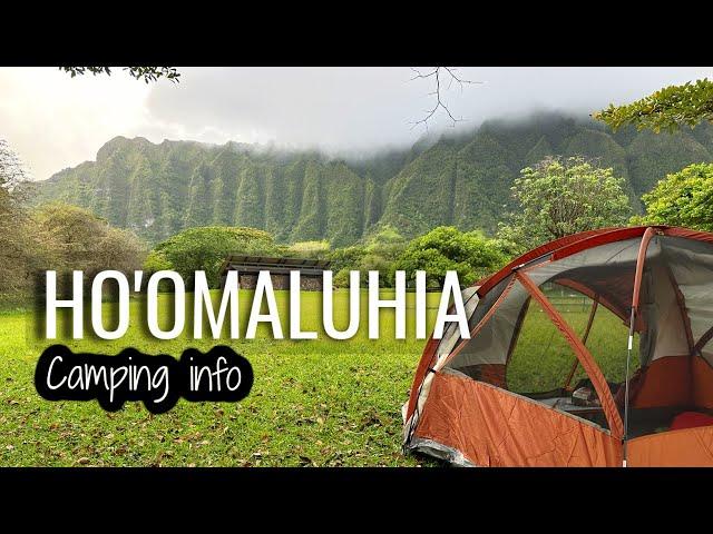 Camping Ho'omaluhia Botanical Garden Info | Oahu Hawaii