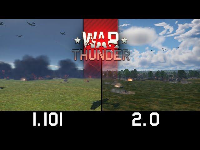 War Thunder 1.101 vs 2.0 DEV - BENCHMARK Ultra Settings