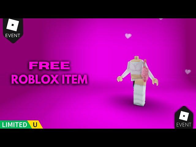 NEW *FREE* FURRY PINK PURSE AVAILABLE NOW!  ROBLOX UGC 2025