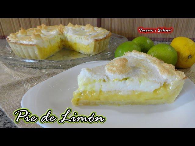 PIE DE LIMÓN fácil - Temperos e Sabores