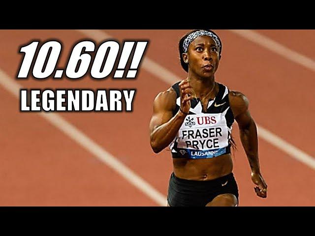 Shelly-Ann Fraser-Pryce Drops EPIC 100 Meters Against Elaine Thompson-Herah (10.60!!) Lausanne 2021