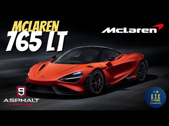 Racing with McLaren 765 LT | Asphalt 9 Legends | ASKPG