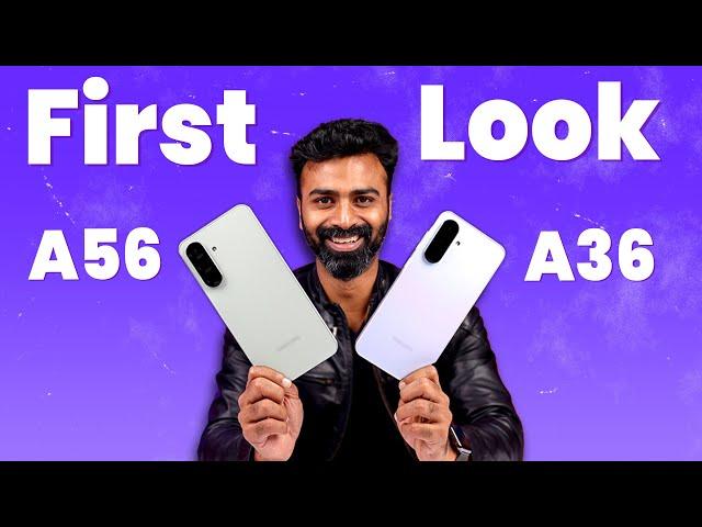 Samsung Galaxy A56 & A36 Unboxing & First Look: The Best Mid-Range Phones in India?