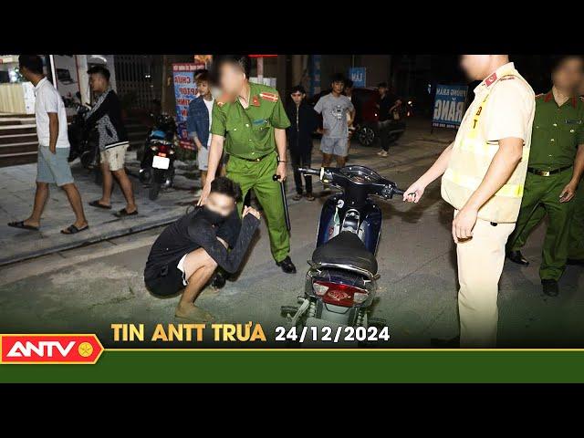 Tin tức an ninh trật tự nóng, thời sự Việt Nam mới nhất 24h trưa ngày 25/12 | ANTV