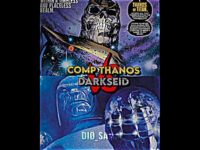 Who Is Strongest | Comp Thanos vs Darkseid (Infinite Frontier) #shorts