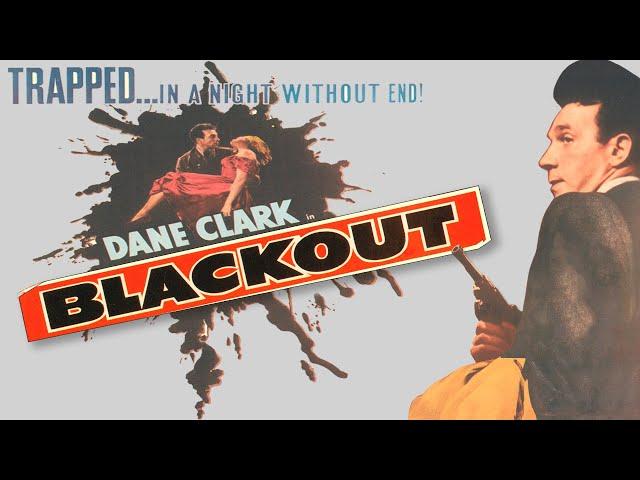 Blackout (1954) Hammer Film Noir | Dane Clark | Terence Fisher, director