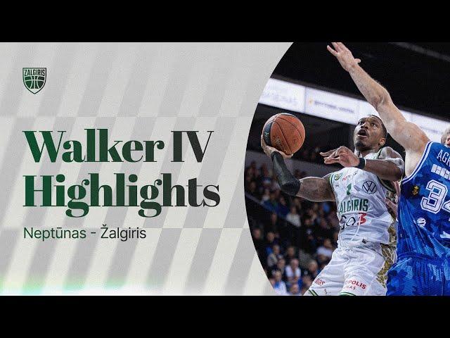 Lonnie Walker IV Highlights | Neptūnas - Žalgiris | 2024.11.10