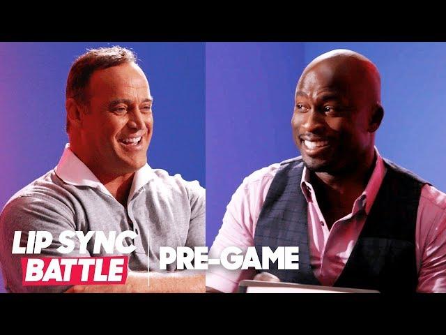 American Ninja Warrior Hosts Play 2 Truths 1 Lie | Lip Sync Battle Pregame