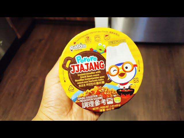 Paldo Pororo Jjajang Instant Noodles with Black Bean Sauce - Subtle Wholesome GOODNESS!