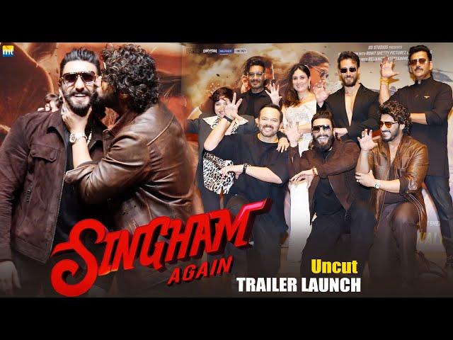 Singham Again TRAILER Launch | Ajay, Deepika, Kareena, Ranveer, Arjun, Akshay, Tiger | UNCUT