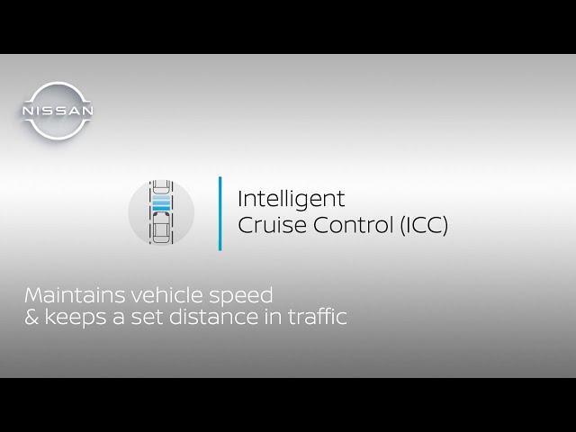 How the Nissan Intelligent Cruise Control (ICC) works