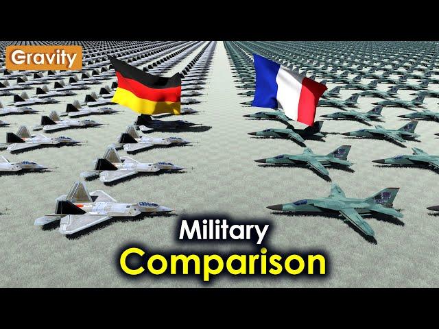 Germany vs France Military Power 2024