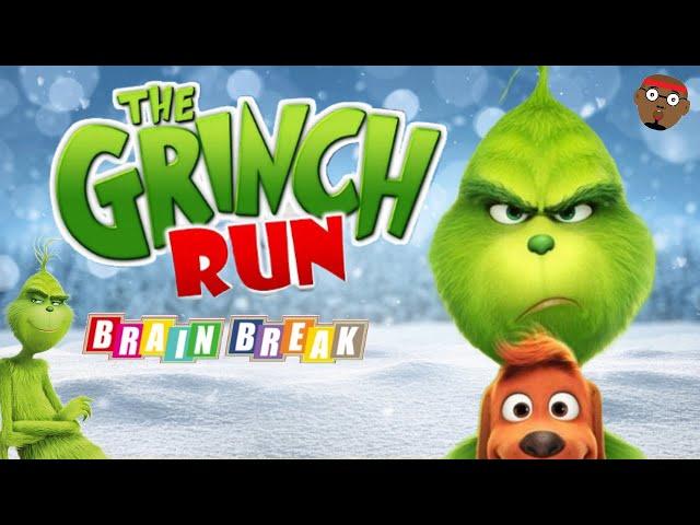 The Grinch Run- A Fun Christmas Brain Break and Sing-a-long for Kids | PhonicsMan Fitness