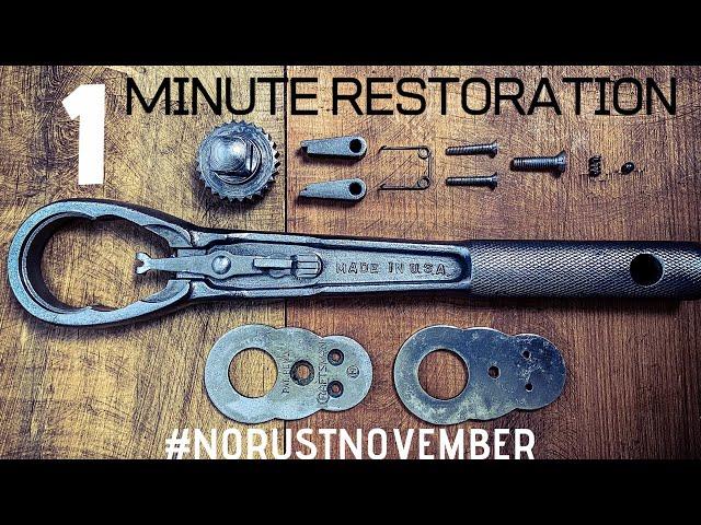 Vintage Craftsman Circle H Ratchet Restoration - 1 Minute Video