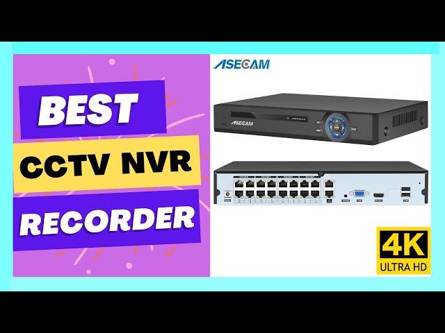 Best 16CH 4k POE NVR Video Recorder