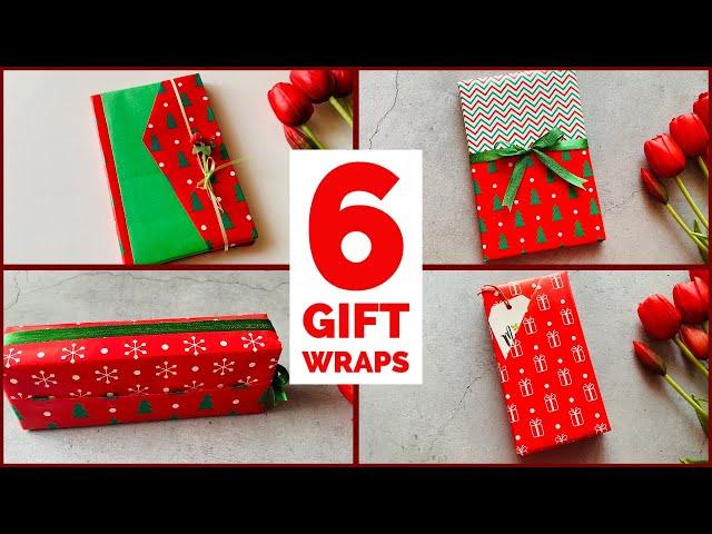 6 Stunning Gift Wrapping Ideas | DIY Christmas Gift Packing | Creative Gift Wraps #giftwrap