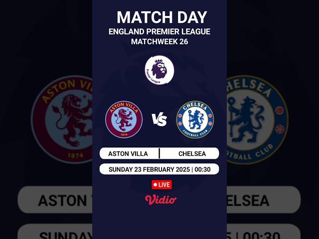 Aston Villa Vs Chelsea| England Premier League | Matchweek 26 #astonvilla #chelsea