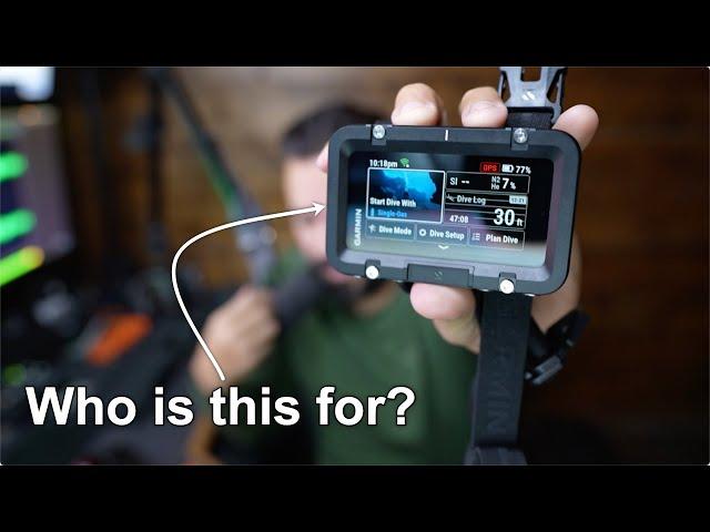 Watch this before buying the new Garmin dive computer