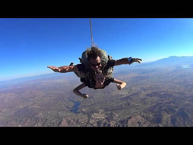 Jordan Lehman Tandem Skydive at Skydive Elsinore