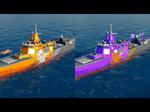 Hero and Legend Camouflage Preview (Modern Warships)