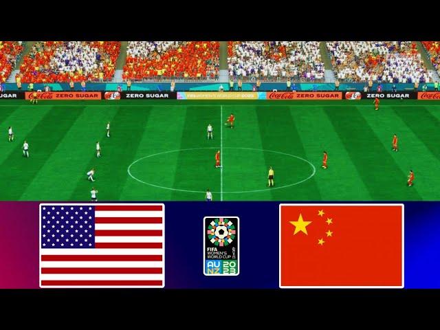 FIFA 23:  USWNT vs. CHINA PR (w) | Nov 25, 2024 | FIFA Women's World Cup 2023 | PS5 Gameplay