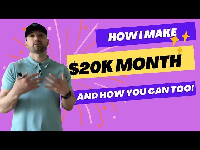 How I'm making $20,000+ a month from home - Running Facebook ads for business owners.