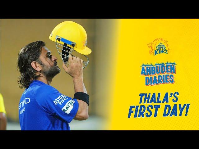 Thala's First day at Practice - Anbuden Diaries IPL 2024