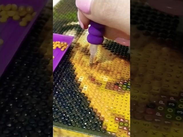 Процесс Тигры 🪩️ #алмазнаявышивка #diamondpainting #алмазнаяживопись #тигры #tigerpainting