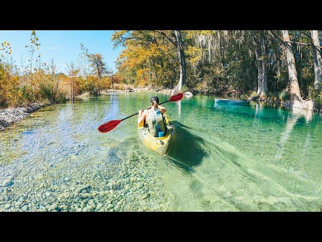 Kayak Camping the Frio River - Her First Trip!