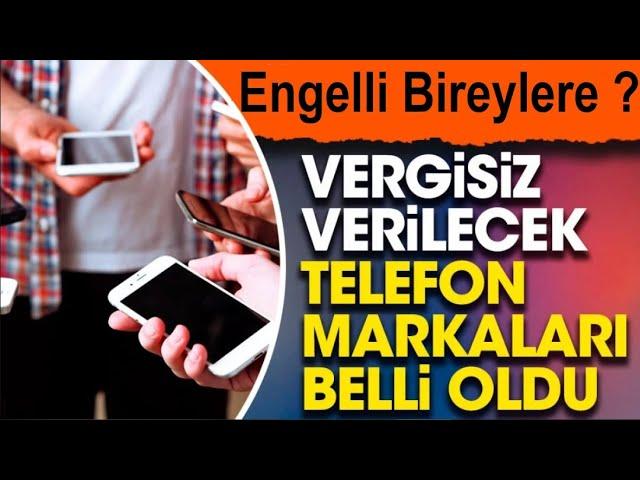 Engelli Bireylere ÖTV'siz Telefon-Tablet-Bilgisayar