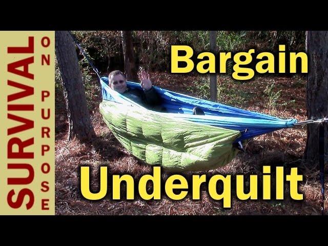 Aerie 20 Underquilt for Winter Hammock Camping