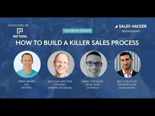 How to Build a Killer Sales Process