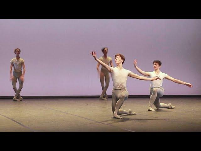 Cours de Danse classique Garçons 3 / tours, chorégraphie / Conservatoire de Paris (ballet boys)