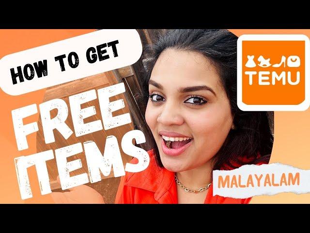 How to get free items from Temu App|Step by step explanation in Malayalam|TemuHaul|TemuCanada|TemuUK