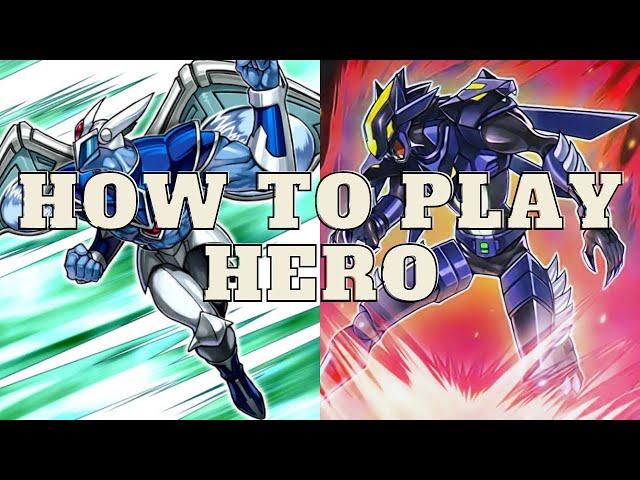 HOW TO PLAY HERO! (Combos & Deck Profile) | Yu-Gi-Oh!