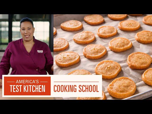 How to Make Cheddar Cheese Coins with Elle Simone Scott | ATK Cooking School