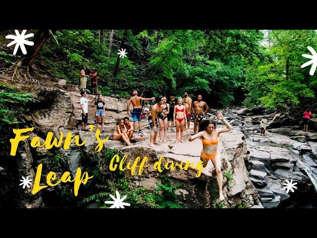 Best spot for cliff diving | Fawn's Leap | New York