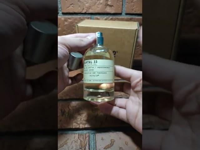 Нишевая парфюмерия Сантал 33. Le Labo Santal 33.#тестершоп