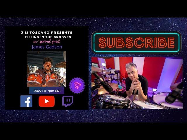 Filling in The Grooves EP. 78 w/ James Gadson! - Full Ep.