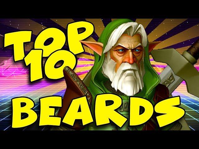 TOP 10 - BEST VIDEO GAME BEARDS - Beard Of War - Street Bearder - Epic Beard