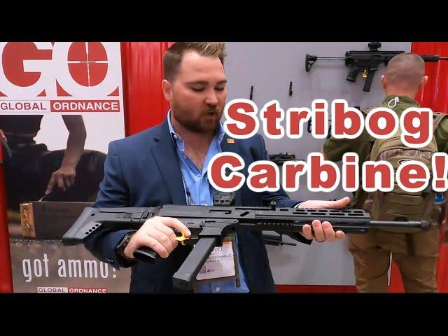 Global Ordnance Stribog Carbine at SHOT!