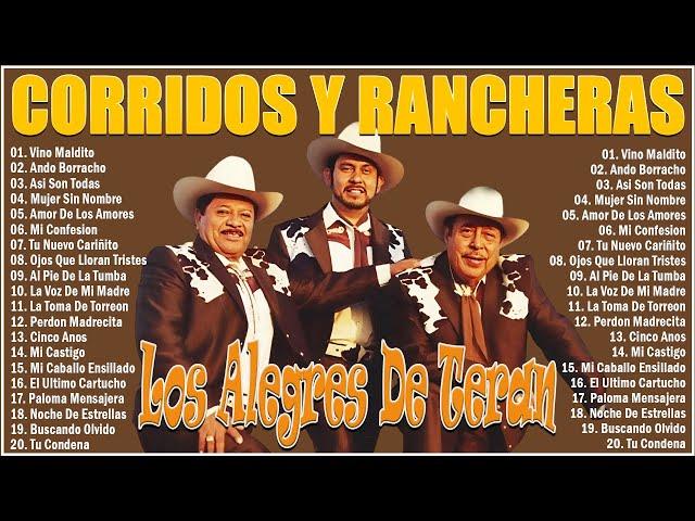 Puros Corridos y Rancheras  Los Alegres De Teran 25 Rancheras del Recuerdo