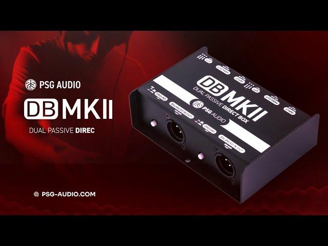 PSG Audio DB-MKII Direct Box For Studio & Live Production