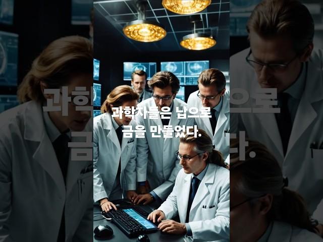 과학자들은 납을 금으로 만들었다 #지식 #science #smartphone #chatgpt #이슈
