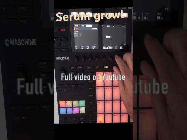 Serum Growl #serum #soundesign #musicproduction