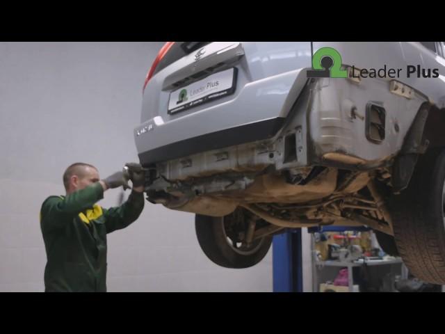 Установка фаркопа Leader  N103 F/FC  NISSAN X TRAIL 2007 2014