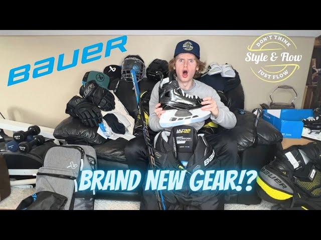 Bauer sent me brand new gear! (Unboxing)